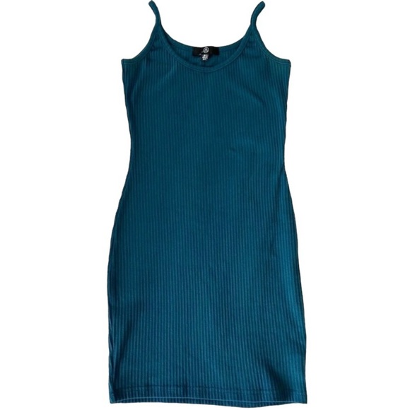 Missguided Dresses & Skirts - Missguided size 2 teal blue tank dress